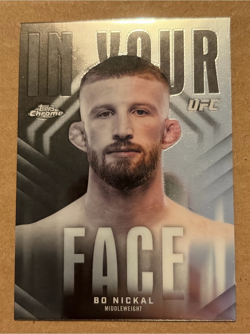 Bo Nickal 2026 Topps Chrome MMA UFC Card